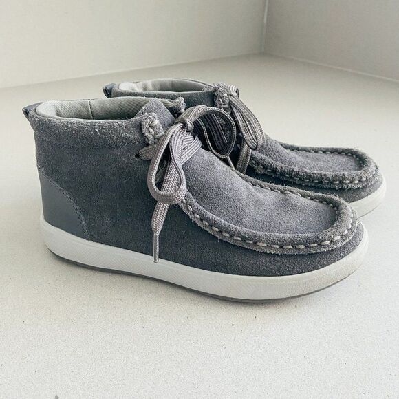 Stride Rite Boy's Size 12  Kids Brennon Gray Sneaker Boot Fall - Picture 1 of 6
